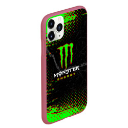 Чехол для iPhone 11 Pro Max матовый [Monster Energy] - Энергетический напиток - фото 2