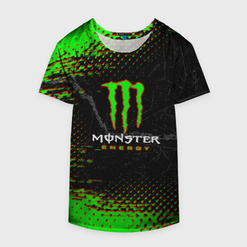 Накидка на куртку 3D [Monster Energy] - Энергетический напиток, цвет 3D печать - фото 4