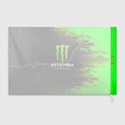 Флаг 3D [Monster Energy] - Энергетический напиток - фото 2