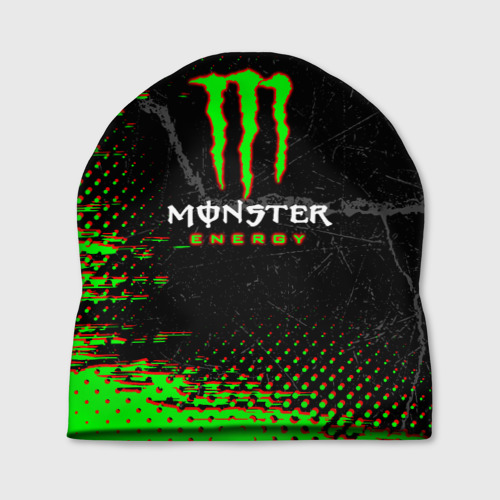 Шапка 3D [Monster Energy] - Энергетический напиток