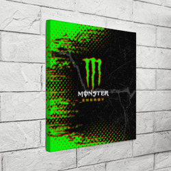 Холст квадратный [Monster Energy] - Энергетический напиток - фото 2