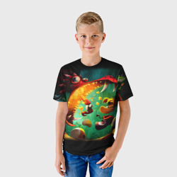 Детская футболка 3D Rayman Legend - фото 2