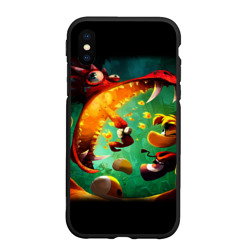 Чехол для iPhone XS Max матовый Rayman Legend