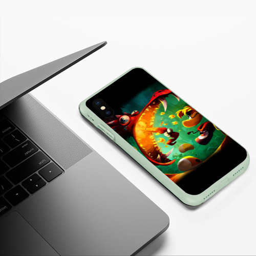 Чехол для iPhone XS Max матовый с принтом Rayman Legend, фото #5