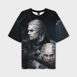 Мужская футболка oversize 3D The Witcher 2 season