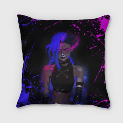 Подушка 3D Jinx neon eyes LOL game hero