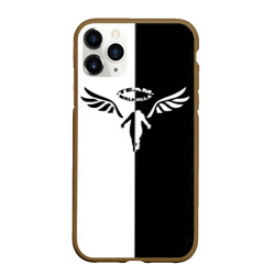 Чехол для iPhone 11 Pro Max матовый Walhalla team black white style Tokyo Revengers