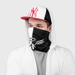 Бандана-труба 3D Walhalla team black white style Tokyo Revengers - фото 2