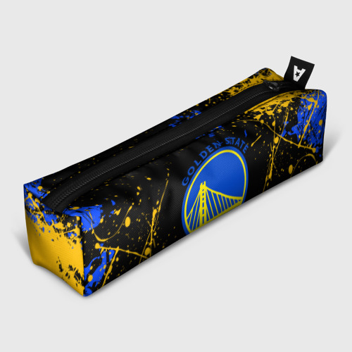 Пенал школьный 3D NBA golden state warriors, брызги красок