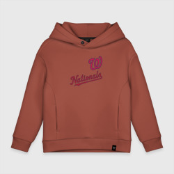 Детское худи Oversize хлопок Washington Nationals - baseball