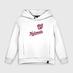 Детское худи Oversize хлопок Washington Nationals - baseball