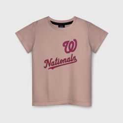 Детская футболка хлопок Washington Nationals - baseball