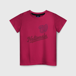 Детская футболка хлопок Washington Nationals - baseball