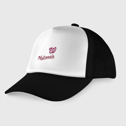 Детская кепка тракер Washington Nationals - baseball, цвет черный