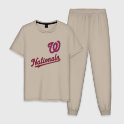 Мужская пижама хлопок Washington Nationals - baseball