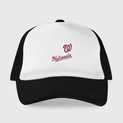 Детская кепка тракер Washington Nationals - baseball, цвет черный - фото 2