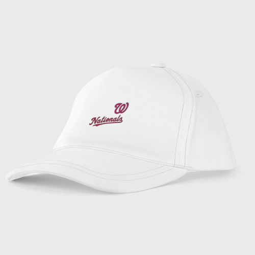 Детская бейсболка Washington Nationals - baseball, цвет белый