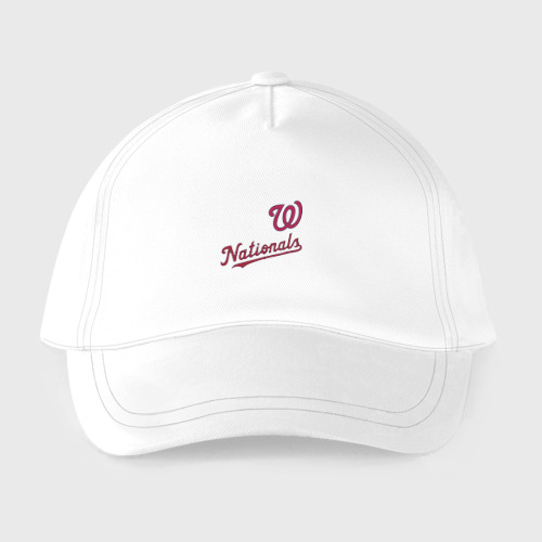 Детская бейсболка Washington Nationals - baseball, цвет белый - фото 2