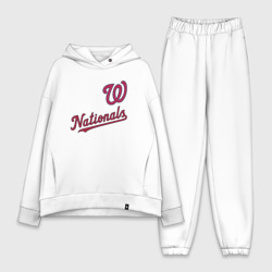 Женский костюм хлопок Oversize Washington Nationals - baseball