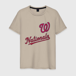 Мужская футболка хлопок Washington Nationals - baseball