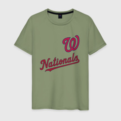Мужская футболка хлопок Washington Nationals - baseball