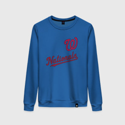 Женский свитшот хлопок Washington Nationals - baseball