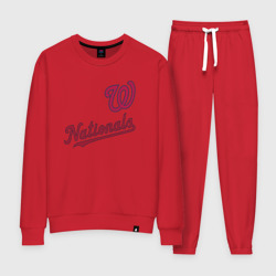 Женский костюм хлопок Washington Nationals - baseball