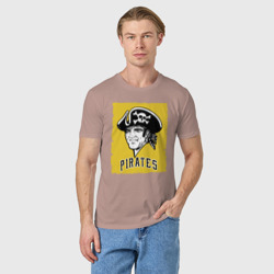 Мужская футболка хлопок Pittsburgh Pirates baseball - фото 2