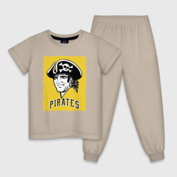 Детская пижама хлопок Pittsburgh Pirates baseball