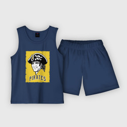 Детская пижама с шортами хлопок Pittsburgh Pirates baseball