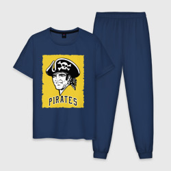 Мужская пижама хлопок Pittsburgh Pirates baseball