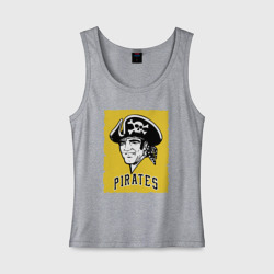 Женская майка хлопок Pittsburgh Pirates baseball