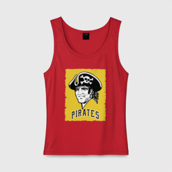 Женская майка хлопок Pittsburgh Pirates baseball