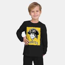 Детская пижама с лонгсливом хлопок Pittsburgh Pirates baseball - фото 2