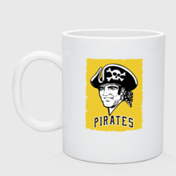 Кружка керамическая Pittsburgh Pirates baseball