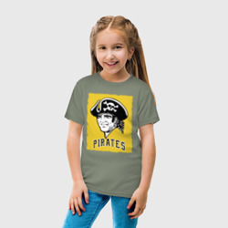 Детская футболка хлопок Pittsburgh Pirates baseball - фото 2