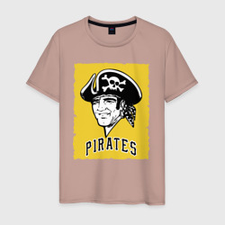 Мужская футболка хлопок Pittsburgh Pirates baseball