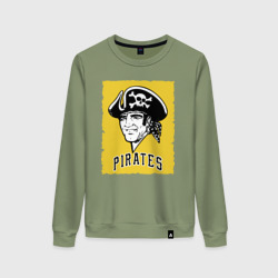 Женский свитшот хлопок Pittsburgh Pirates baseball