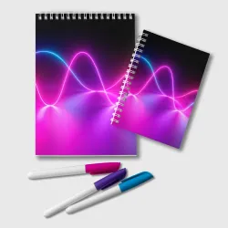 Блокнот Лучи Света Pink theme