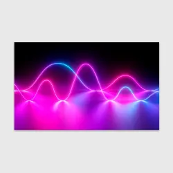 Бумага для упаковки 3D Лучи Света Pink theme