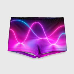 Детские купальные плавки 3D Лучи Света Pink theme