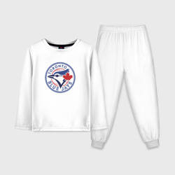 Детская пижама с лонгсливом хлопок Toronto Blue Jays