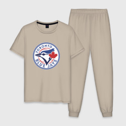 Мужская пижама хлопок Toronto Blue Jays