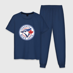 Мужская пижама хлопок Toronto Blue Jays