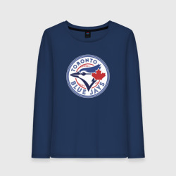 Женский лонгслив хлопок Toronto Blue Jays