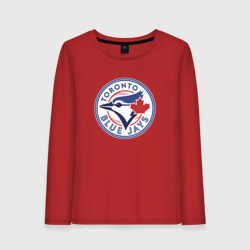 Женский лонгслив хлопок Toronto Blue Jays