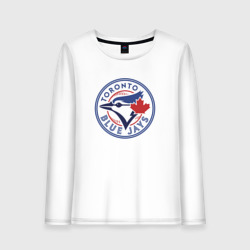 Женский лонгслив хлопок Toronto Blue Jays