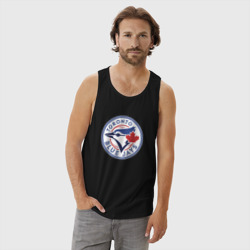 Мужская майка хлопок Toronto Blue Jays - фото 2