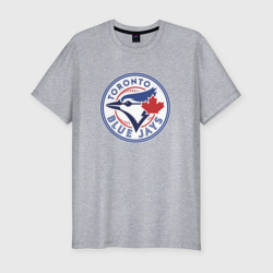 Мужская футболка хлопок Slim Toronto Blue Jays