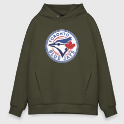 Мужское худи Oversize хлопок Toronto Blue Jays